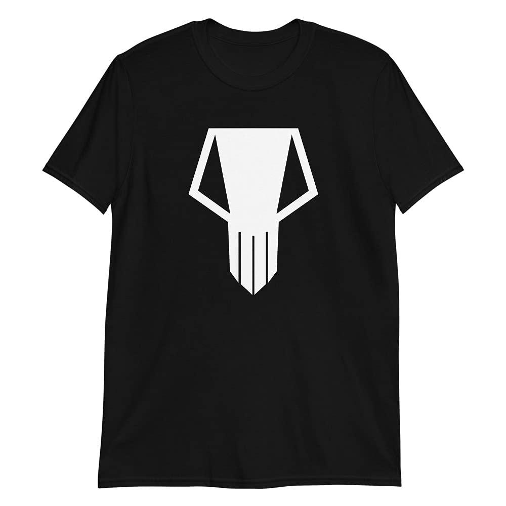 White Skull Cosplay Anime Skeleton Halloween Unisex T-Shirt | Gothic Horror Graphic Tee for Men & Women | Perfect for Halloween Costumes, Anime Conventions & Casual Wear