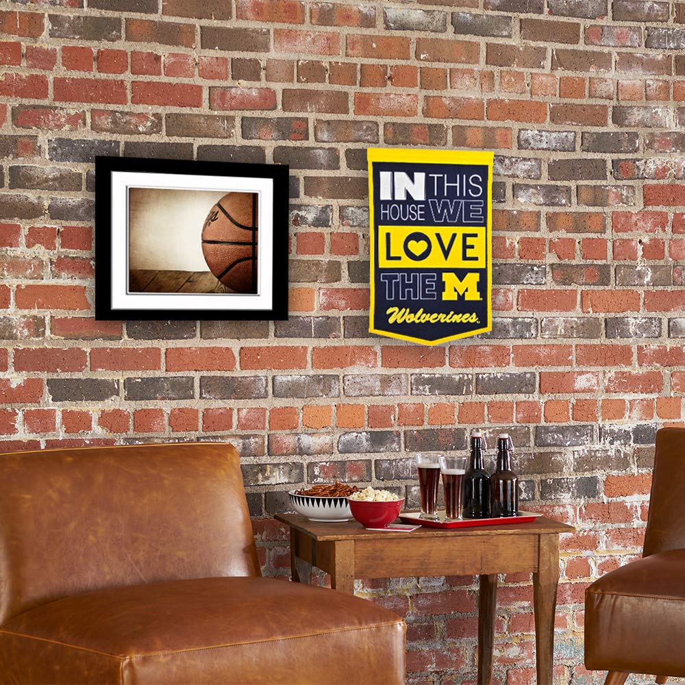 Winning Streak NCAA Home Banner - College Sports Fan Decor for Game Room, Dorm & Tailgating Parties