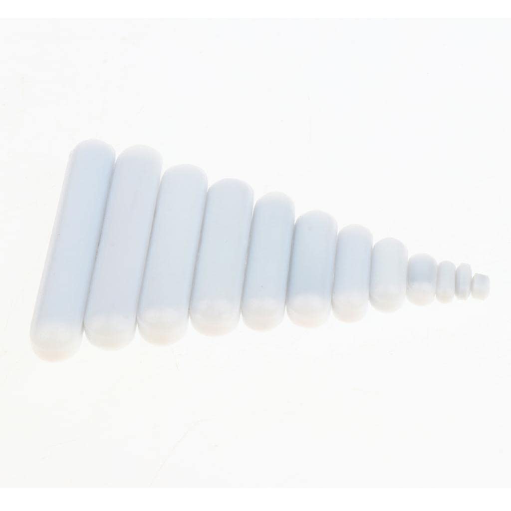 CALANDIS® PTFE Magnetic Stir Bar 3x5mm - Lab Grade Stirring Rod for Chemistry Experiments, Science Research & Mixing Solutions - Ideal for Beakers, Flasks & Laboratory Use