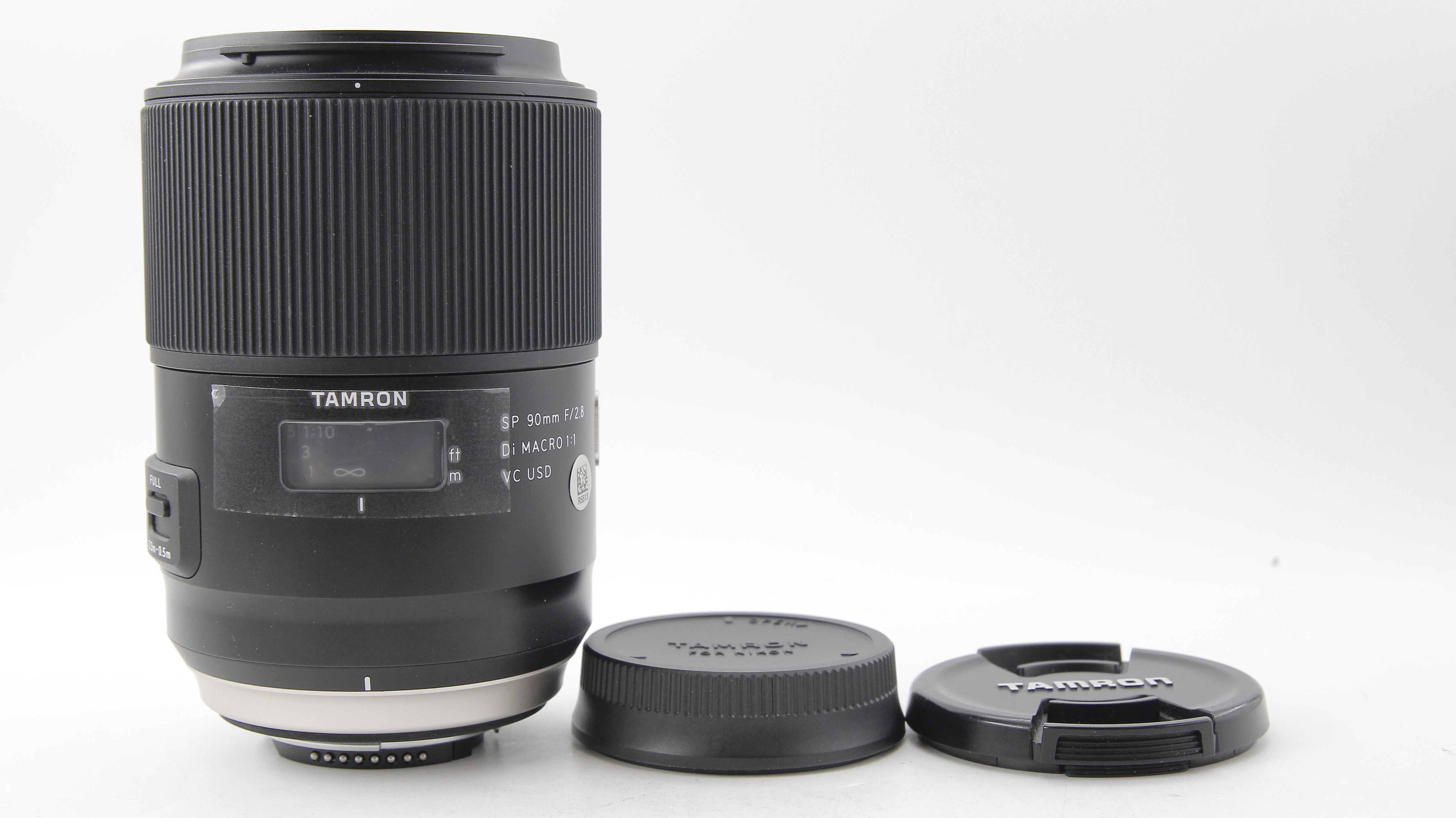 Tamron SP 90mm f/2.8 Di Macro 1:1 VC USD Lens for Nikon - Full Frame Macro Photography Lens with Vibration Compensation for Stunning Close-Up Shots - Perfect for Portraits, Product Photography & Nature Macro Shots