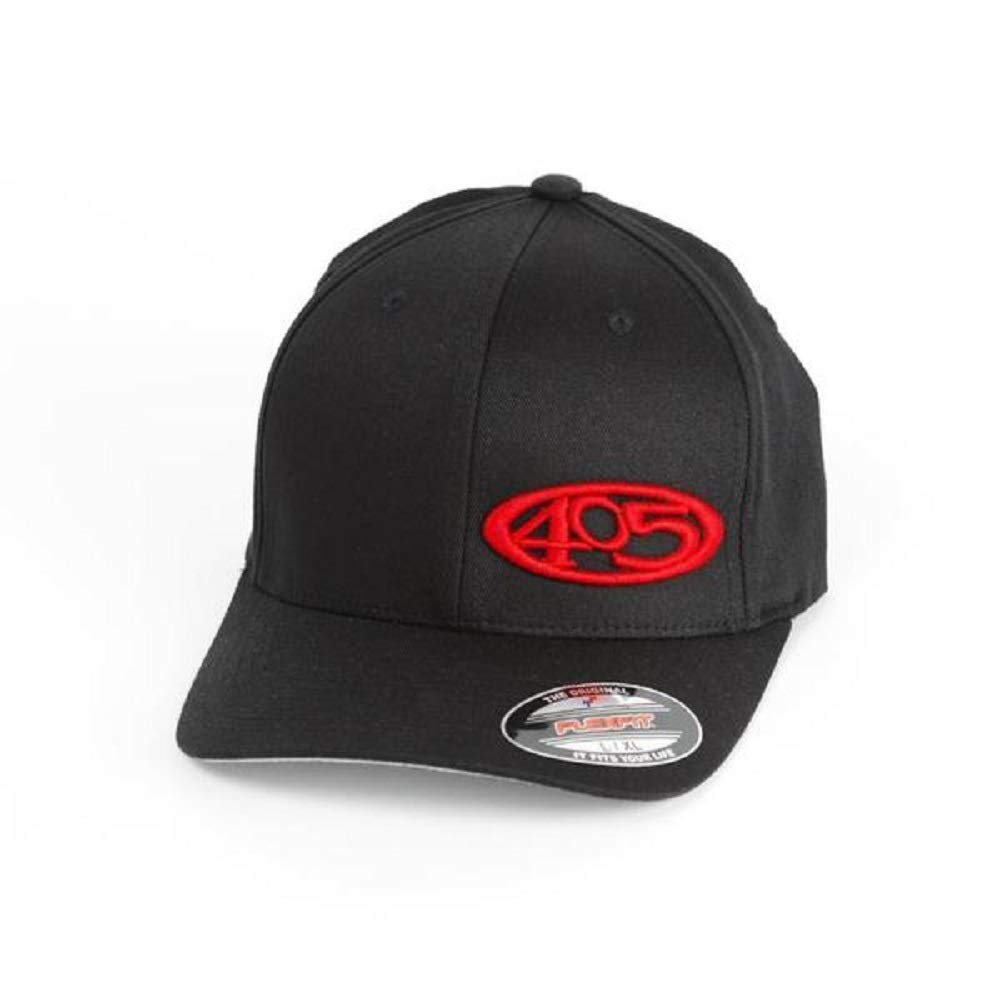 405 Black with Red Hat - Stylish Unisex Baseball Cap for Men & Women - Perfect for Outdoor Sports, Casual Wear, and Fashion Accessories