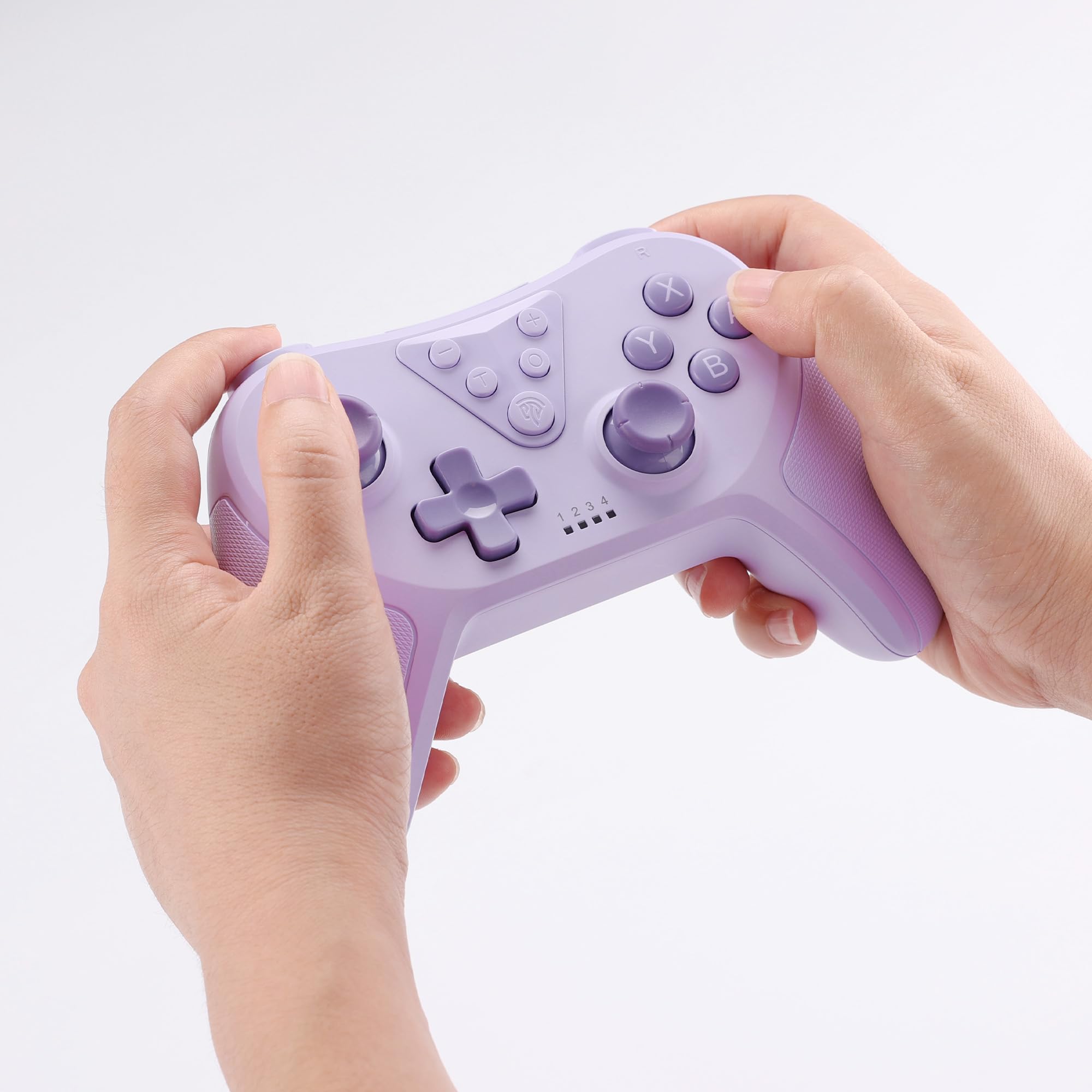 EasySMX T37 Wireless Switch Pro Controller for Nintendo Switch/Switch Lite/Switch OLED - Ergonomic Gamepad with Adjustable Turbo Vibration & Non-Slip Grip | Perfect for Mario Kart, Zelda & Multiplayer Gaming Sessions