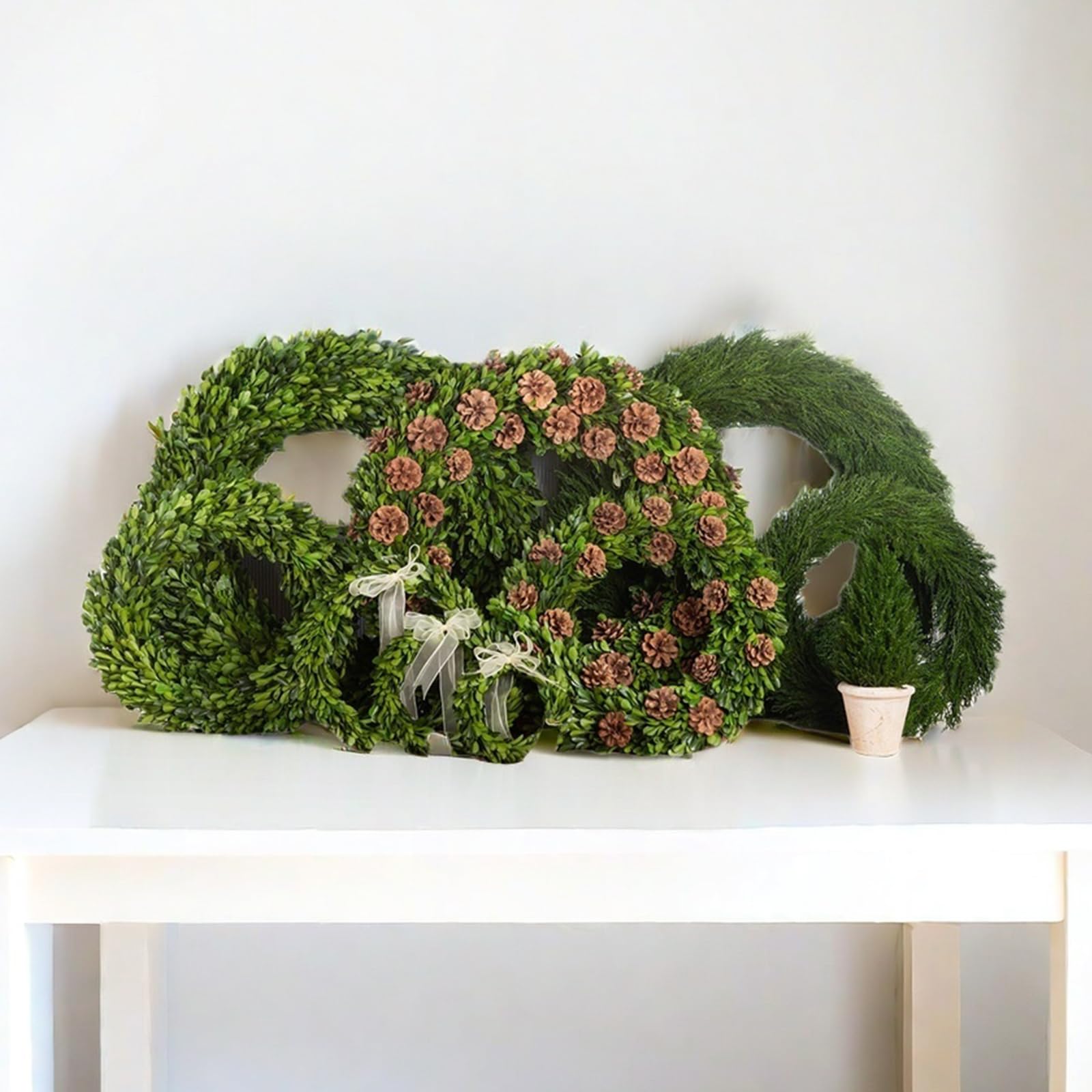 20 Inch Green Artificial Plant - Perfect for Home Decor, Office Spaces, and Indoor Greenery Enhancement