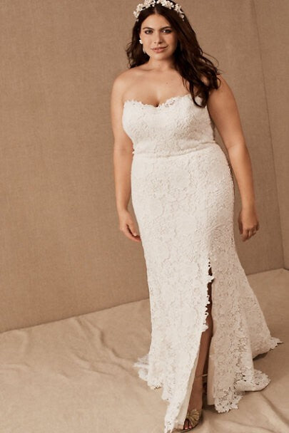 BHLDN Willowby Gambelle Wedding Gown - Elegant Lace Bridal Dress for Romantic Ceremonies & Outdoor Weddings