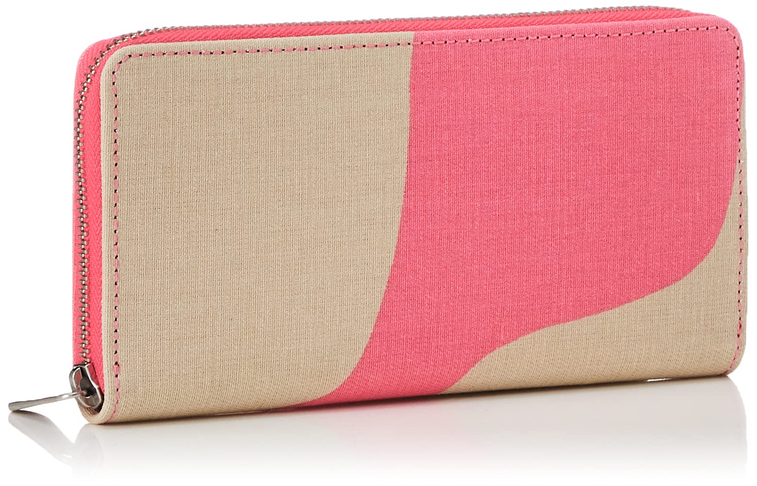 Marimekko SaloTaifuuni 49945 Women's Crossbody Shoulder Bag - Ivory & Pink Floral Print, Lightweight & Spacious, Adjustable Strap (One Size Fits Most) | Perfect for Work, Travel, Shopping & Everyday Use