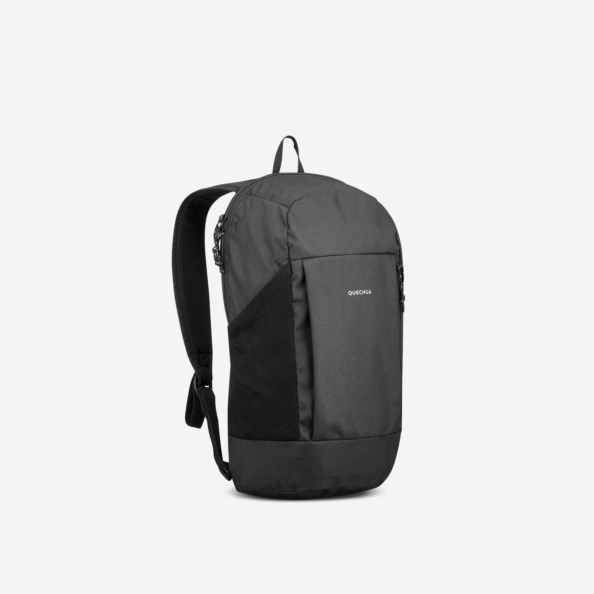 Quechua NH Arpenaz 100 10L Lightweight Hiking Backpack - Water-Resistant Daypack for Outdoor Adventures, Camping & Travel