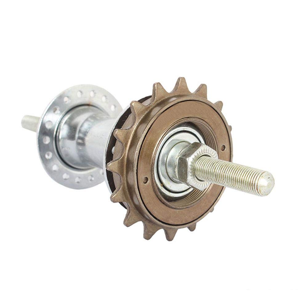 Focket 16T Single-Speed Bicycle Freewheel - Durable Metal Cassette Freewheel for Road Bikes & Fixies - Perfect for Urban Commuting & Casual Cycling