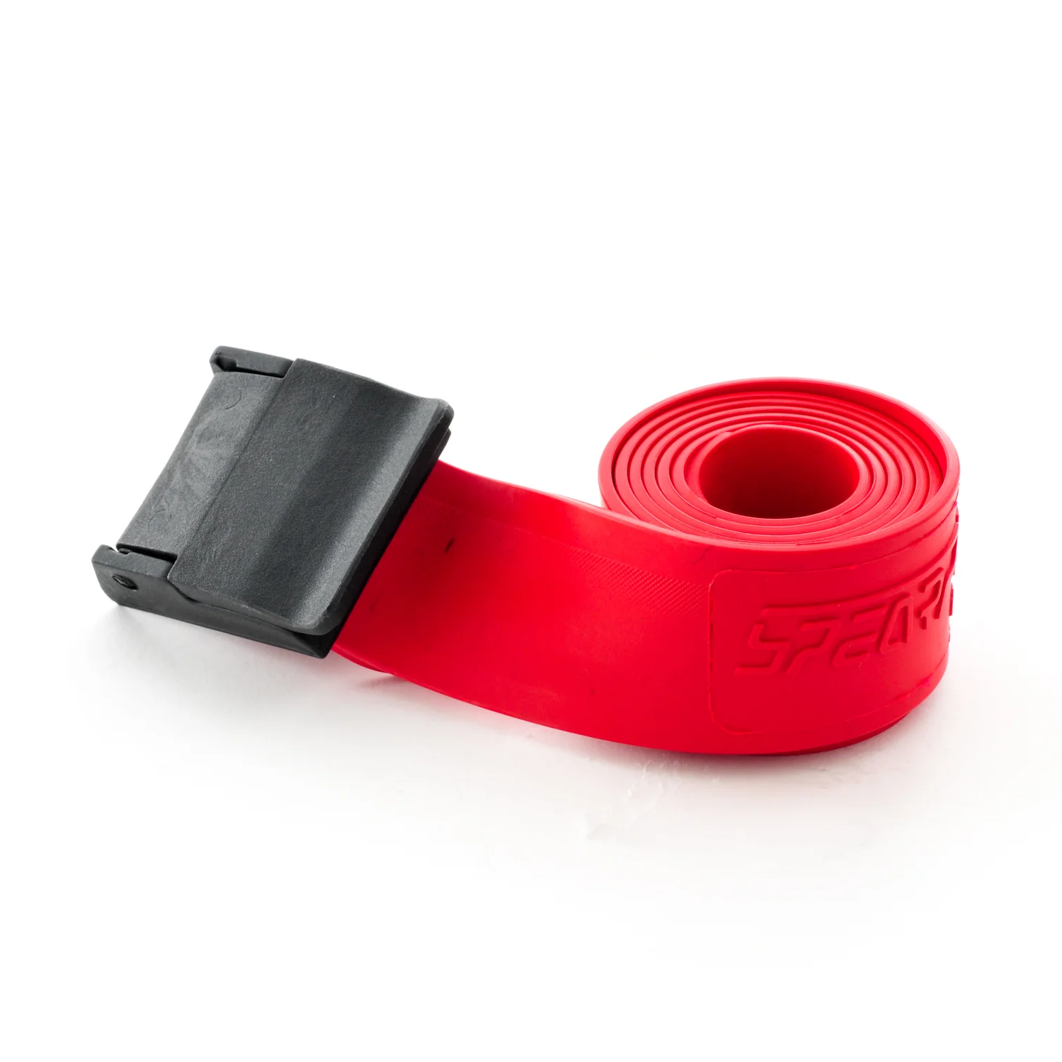 Spear Pro Weight Lifting Belt with Safety Buckle - Red | Heavy Duty Gym Belt for Weight Training, Powerlifting & CrossFit | Perfect for Strength Training & Bodybuilding Workouts
