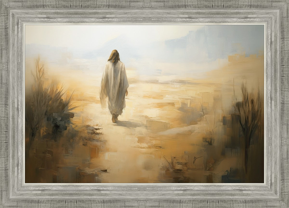 Embracing The Whispers of Solitude - Inspirational Wall Art for Home & Office Decor | Perfect for Meditation Rooms, Living Spaces & Gift Giving