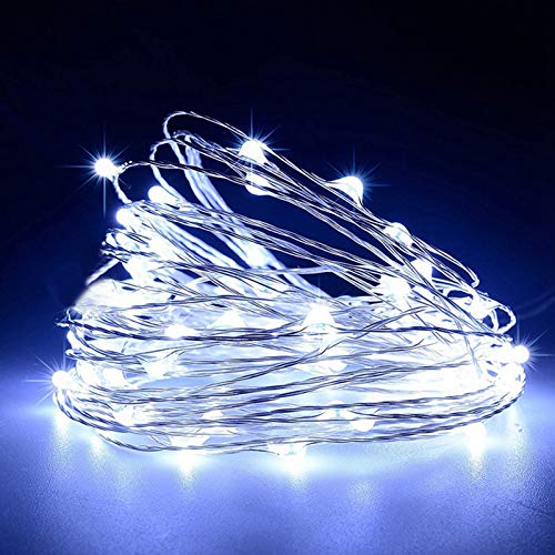 BITUBITU 1/5/10M USB LED Fairy String Lights - Waterproof Copper Wire Firefly Lights for Bedroom, Patio, Wedding, Christmas Party Decor - Create Magical Ambiance for Indoor & Outdoor Events