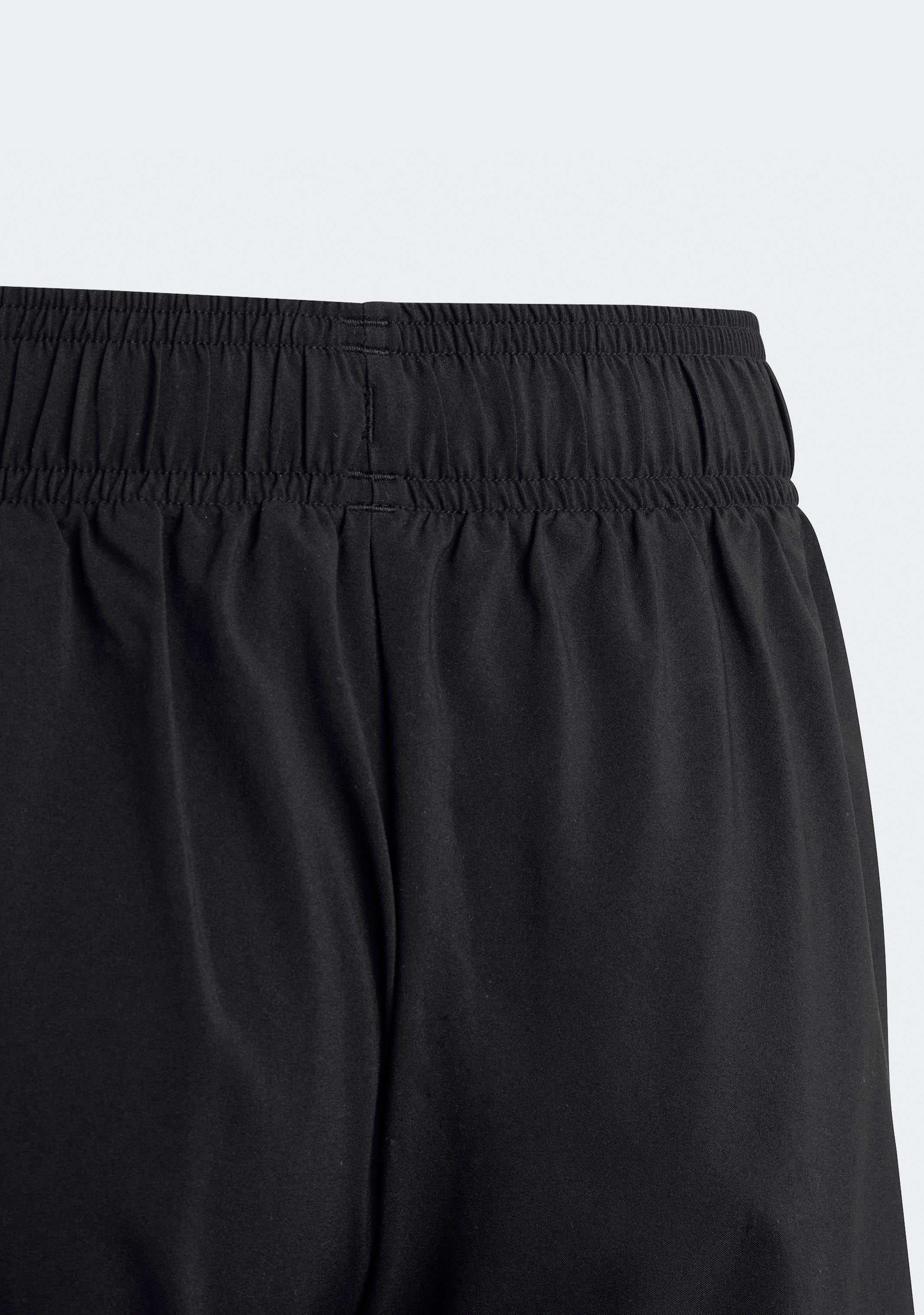 Adidas Junior Plain Chelsea Shorts for Girls - Black Athletic Shorts for Running, Soccer & Casual Wear