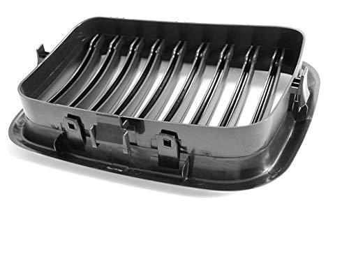BMW 3 Series E36 Front Sport Grille Replacement - Black VR-90 Kidney Grille Compatible with 1990-1996 Sedan, Touring, Coupe & Cabrio | Upgrade Your Car's Style for Street Racing & Car Shows