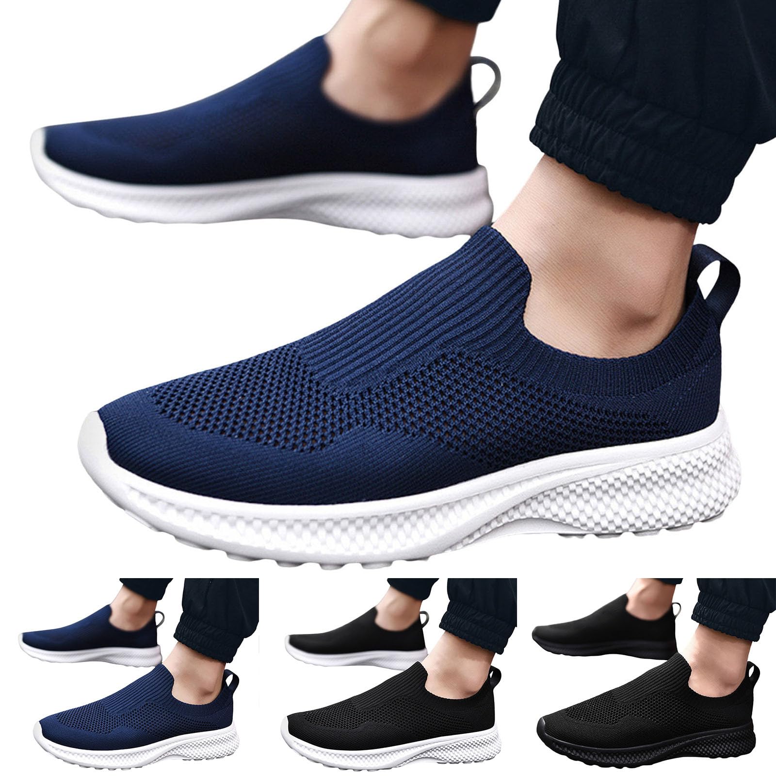 Best Orthopedic Dress Shoes for Men | Leather White Flip Flops, Black Slides, Retro Sneakers, Pool & Canvas Deck Shoes | Blue & Navy Boat Shoes for Casual, Work & Outdoor Activities
