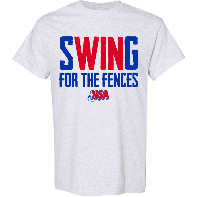 NSA Softball Short Sleeve T-Shirt - Official National Softball Association Apparel for Baseball Games & Practice