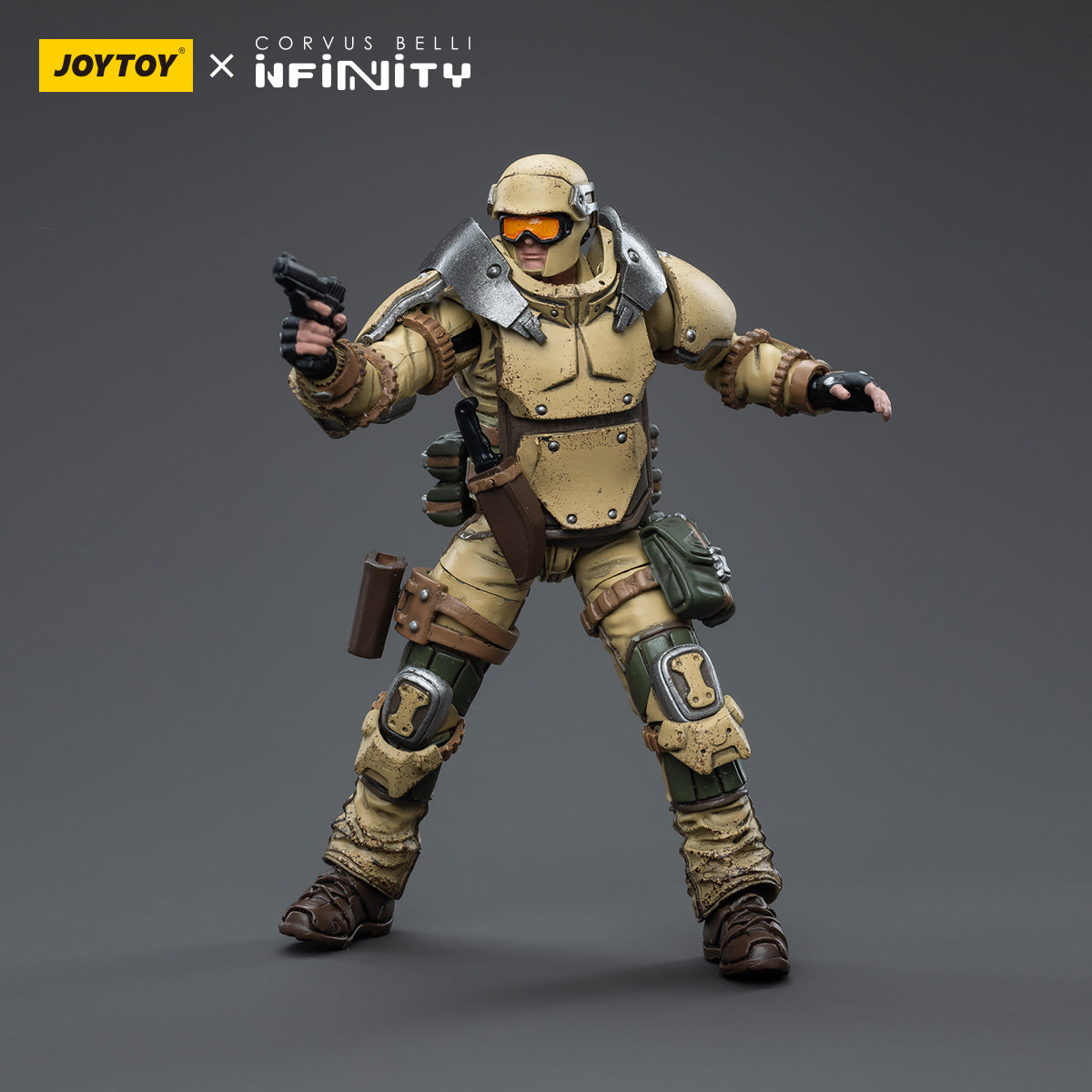 JOYTOY 1/18 Scale 3.75 Inch Infinity Ariadna Marauders 5307th Range Pack Action Figure Set (4 Pieces) - Perfect for Collectors, Wargaming & Tabletop Battle Scenes