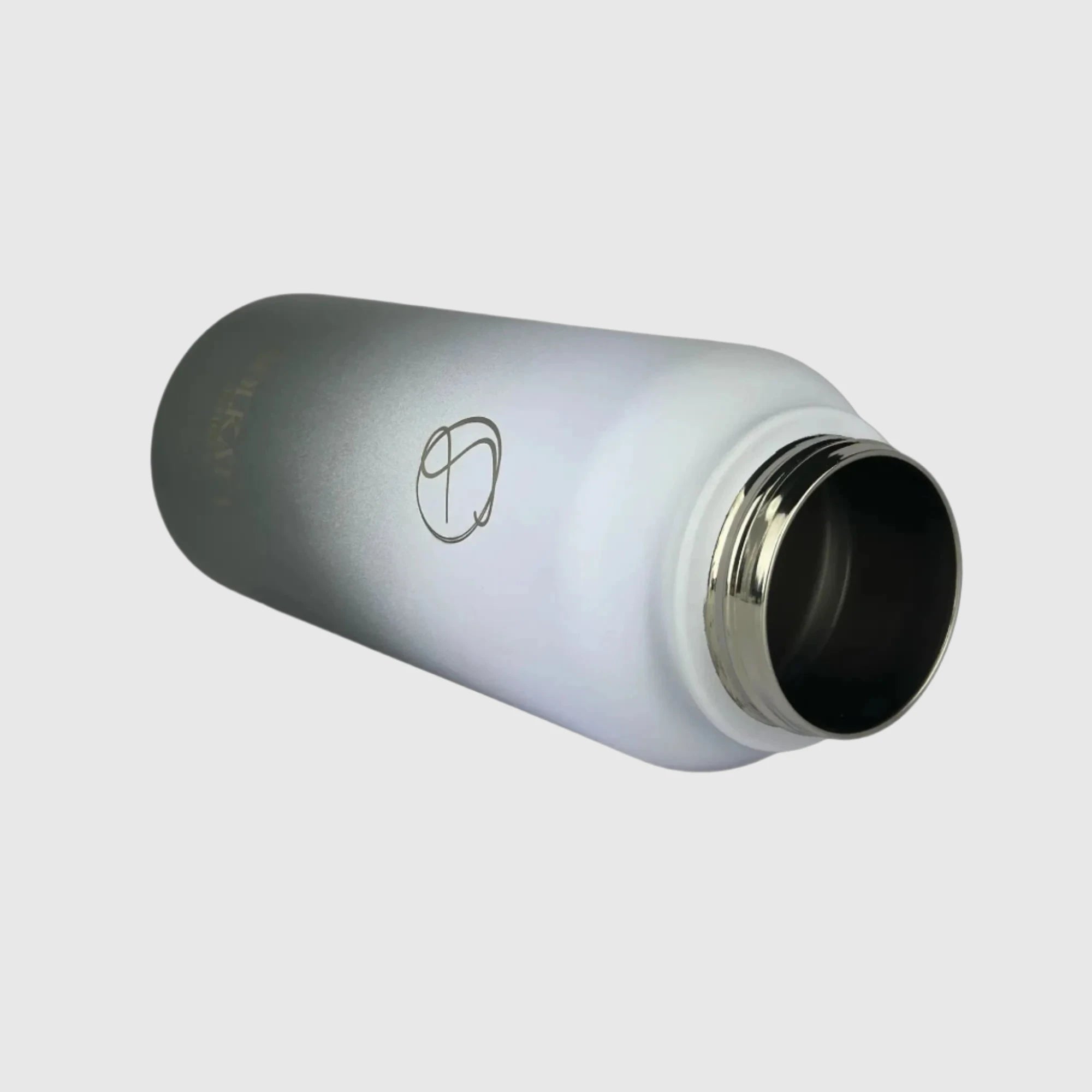 Premium Misty Grey Insulated Stainless Steel Water Bottle - 32oz (950ml) - Keeps Drinks Cold 24Hrs & Hot 12Hrs - Perfect for Gym, Hiking, Office & Outdoor Activities