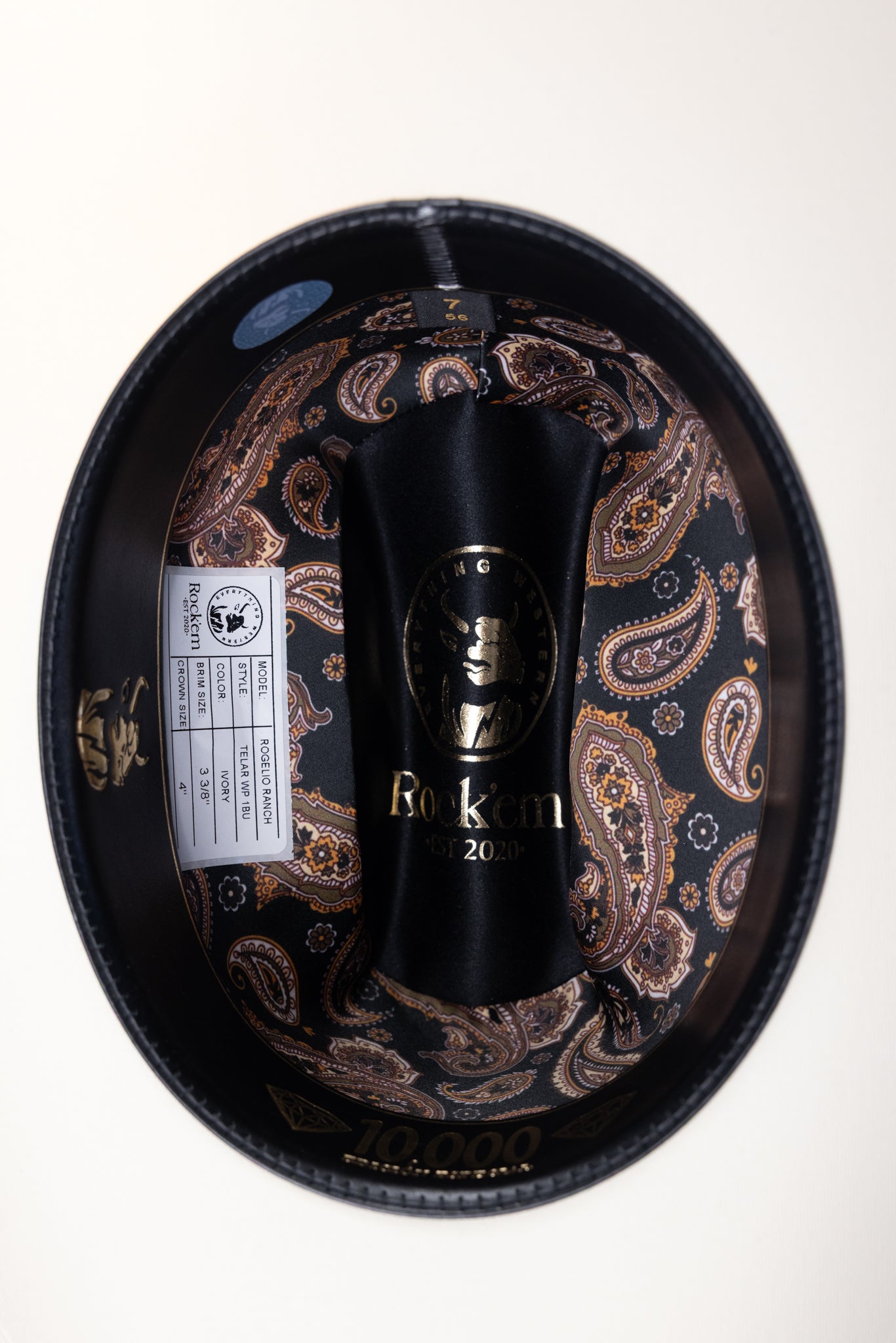 Authentic Rogelio Ranch 10000X Sinaloa Straw Hat - Mexican Style Wide Brim Sun Hat for Men & Women - Perfect for Beach, Garden, and Outdoor Activities