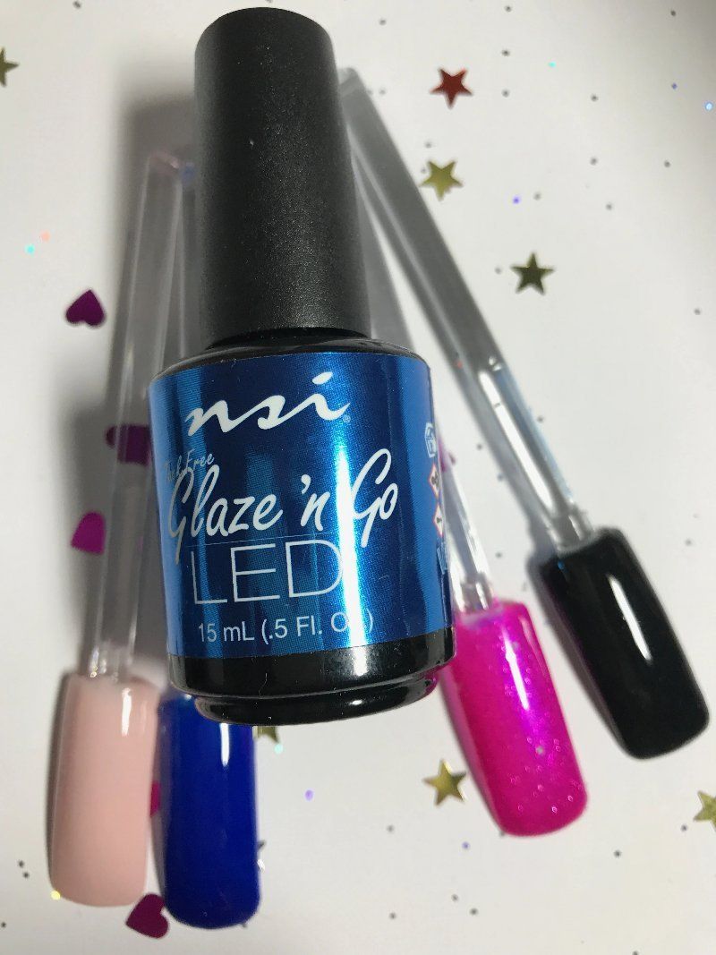 Glaze'n Go Tack-Free Top Coat - Quick Drying Nail Polish Sealer for Shine & Protection | Perfect for Salon & Home Manicures