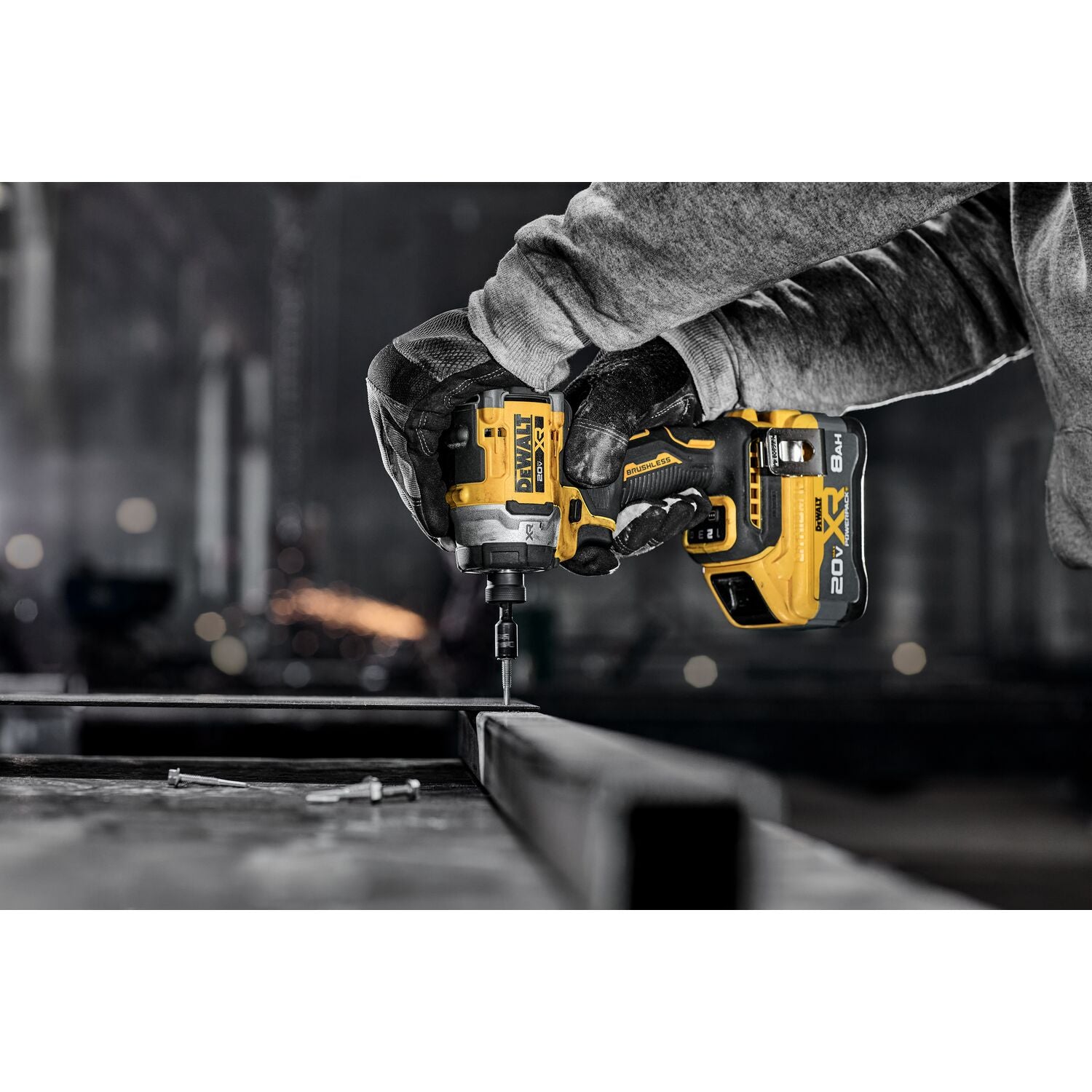 DEWALT DCF860WW1 20V MAX XR Brushless Cordless 3-Speed High Torque 1/4