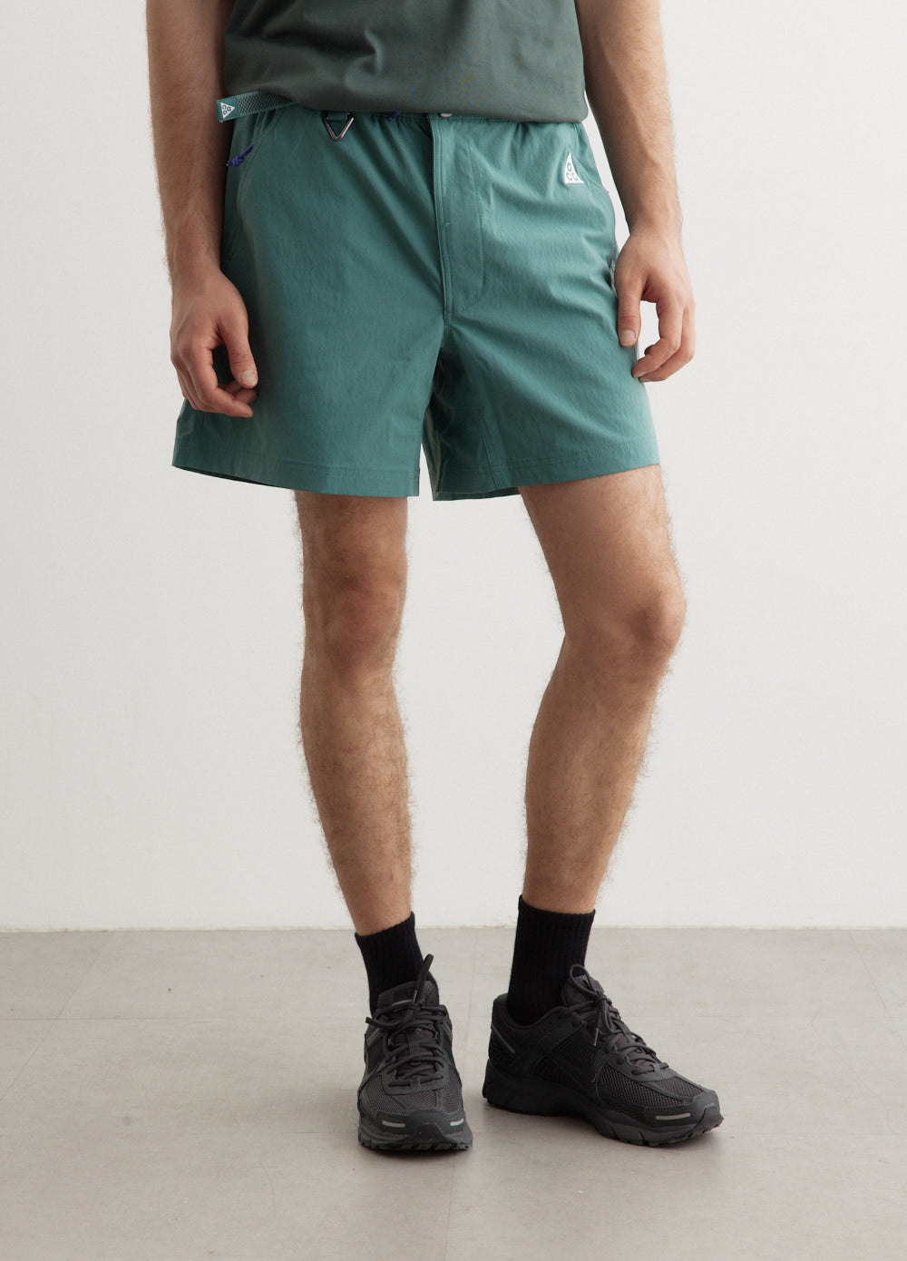 Men's ACG Hiking Shorts Fn2430-338 - Lightweight Quick-Dry Outdoor Shorts for Hiking, Camping & Travel - Gray