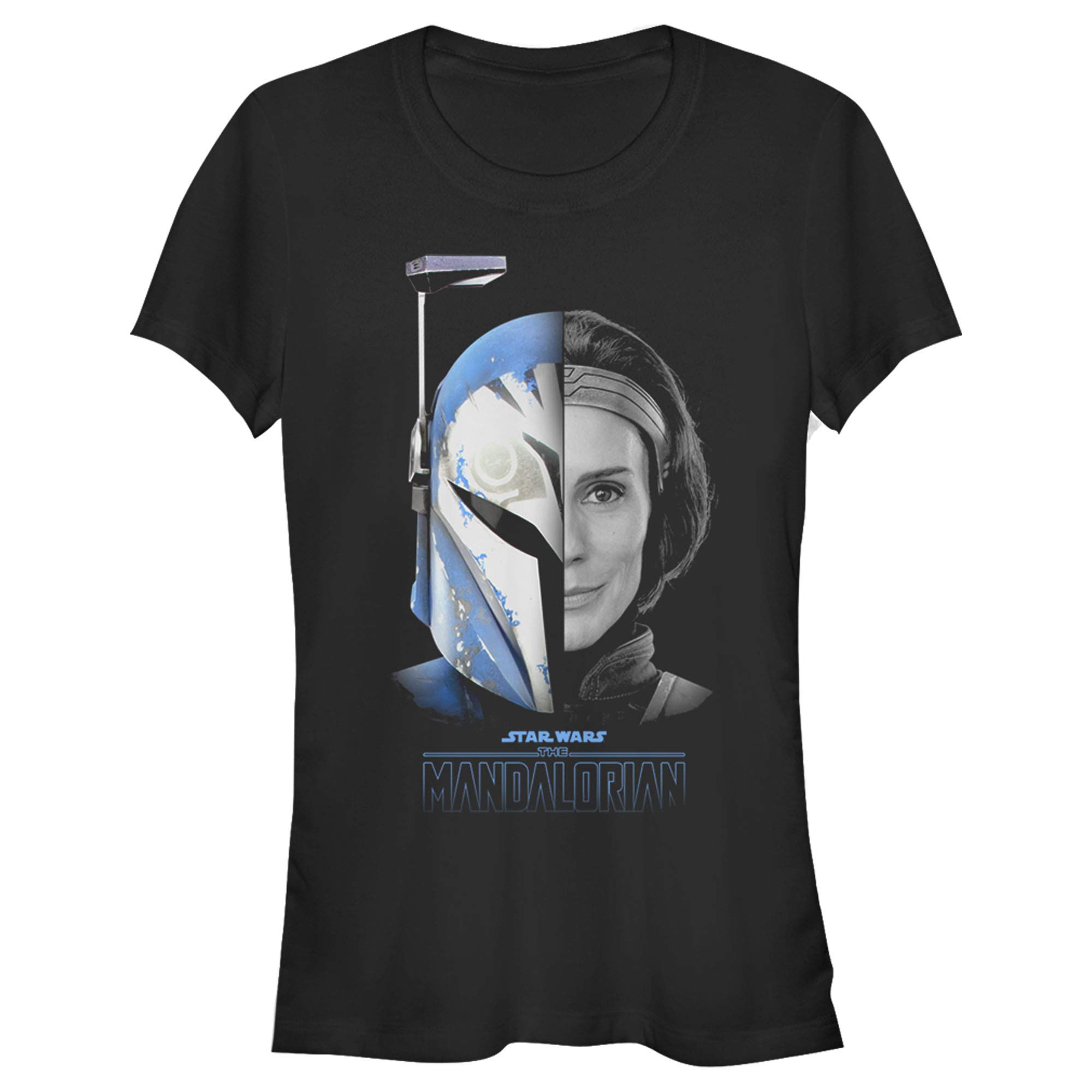 Junior's Star Wars The Mandalorian Bo-Katan Heiress Reveal Graphic T-Shirt for Kids | Cool Character Tee for School, Cosplay & Star Wars Fans