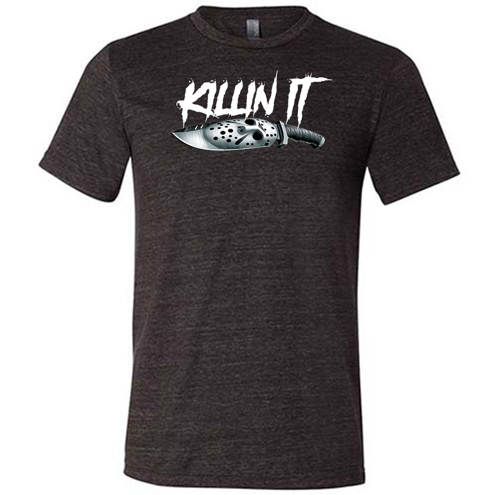 Unisex Slasher Killin It T-Shirt - Horror Movie Fan Gift, Halloween Costume, Casual Streetwear
