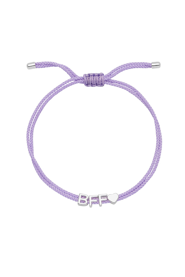 BFF Slider Bead Friendship Bracelet for Women - Adjustable Best Friend Bracelet Set - Cute Matching Jewelry Gift for Girls, Teens, Couples - Perfect for Birthdays, Anniversaries & Everyday Wear