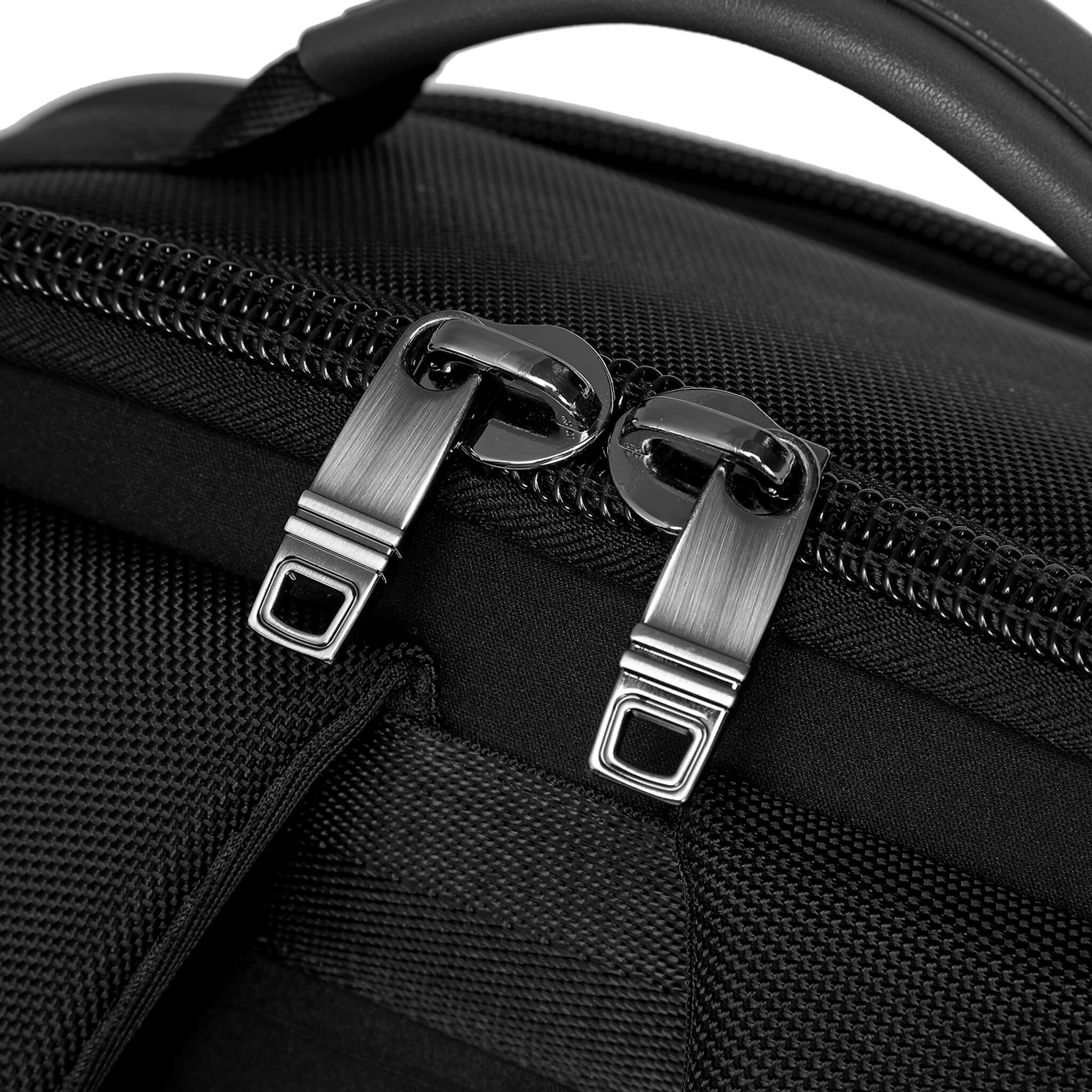 TPB006 Troop London Urban Laptop Backpack - Waterproof 15.6 Inch Business Backpack for Men & Women, Durable College School Backpack with USB Charging Port - Perfect for Work, Travel & Daily Commute