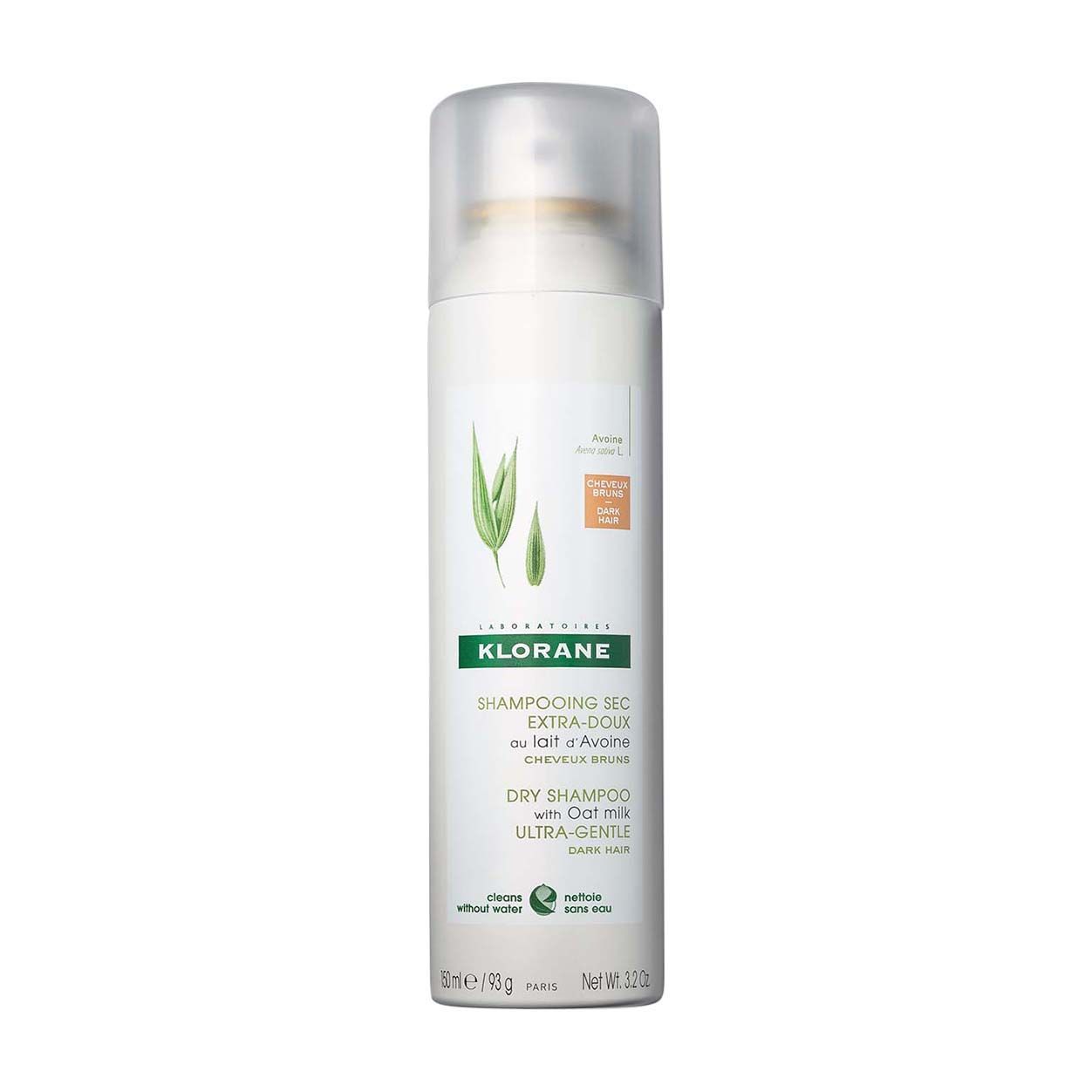 Best Dry Shampoo with Oat Milk for Dark Hair - Volumizing & Oil Absorbing - Perfect for Travel, Gym & Busy Mornings