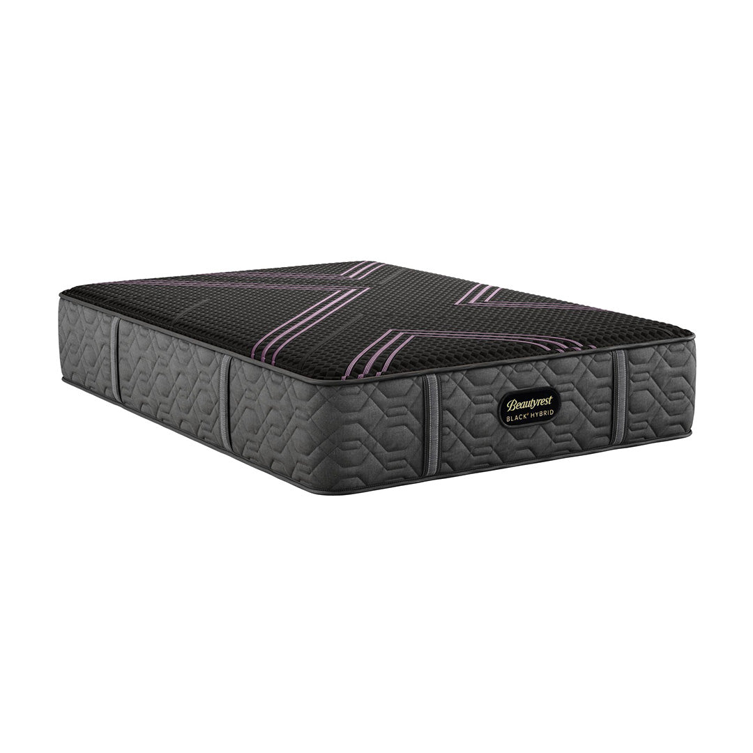 Beautyrest Black Series 2 Firm Hybrid Mattress - Queen Size, Cooling Gel Memory Foam & Pocketed Coil Support for Back Pain Relief - Perfect for Hot Sleepers & Couples in Master Bedrooms
