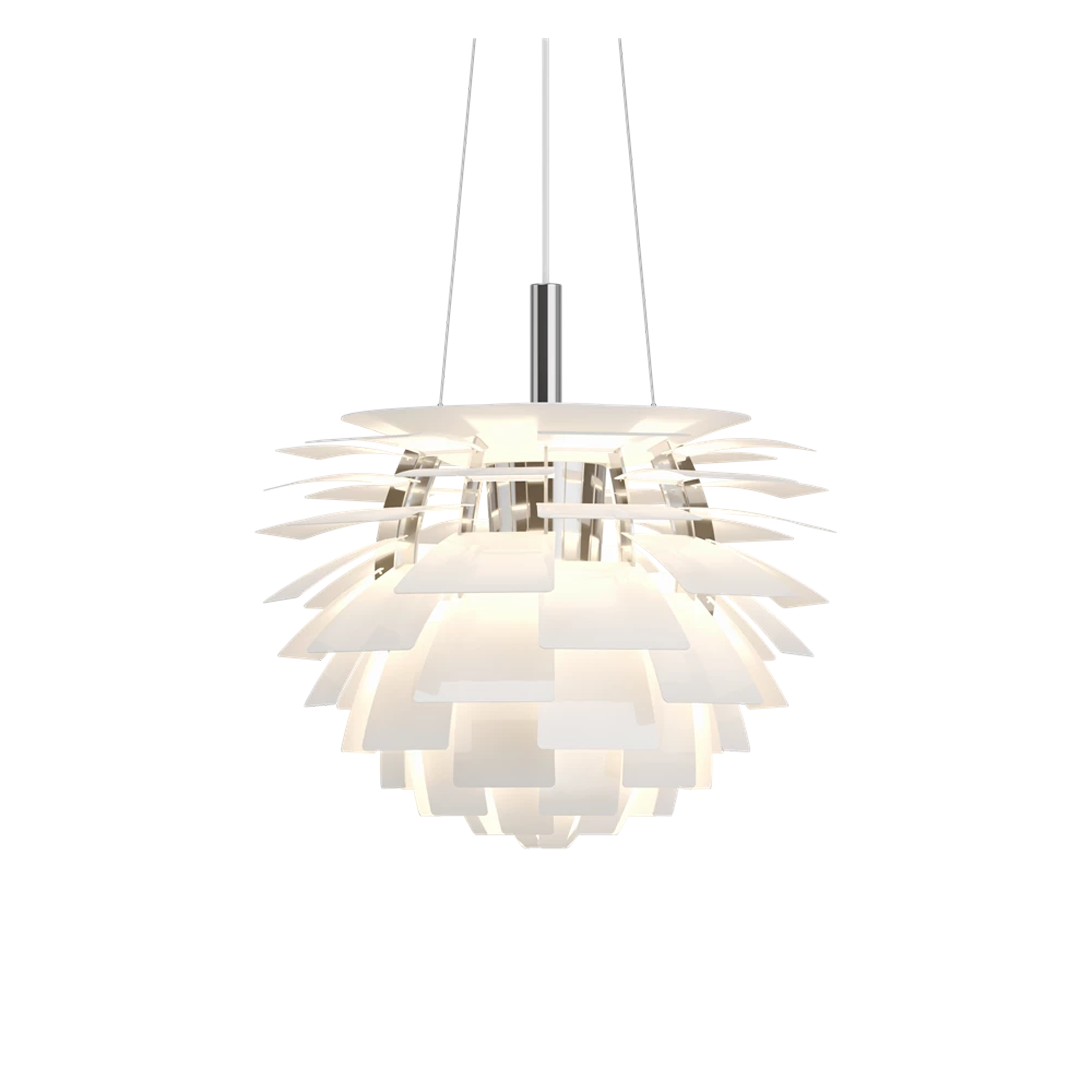 PH Artichoke Pendant Lamp - Modern Scandinavian Design LED Ceiling Light for Dining Room, Kitchen, Living Room & Bedroom Lighting Decor