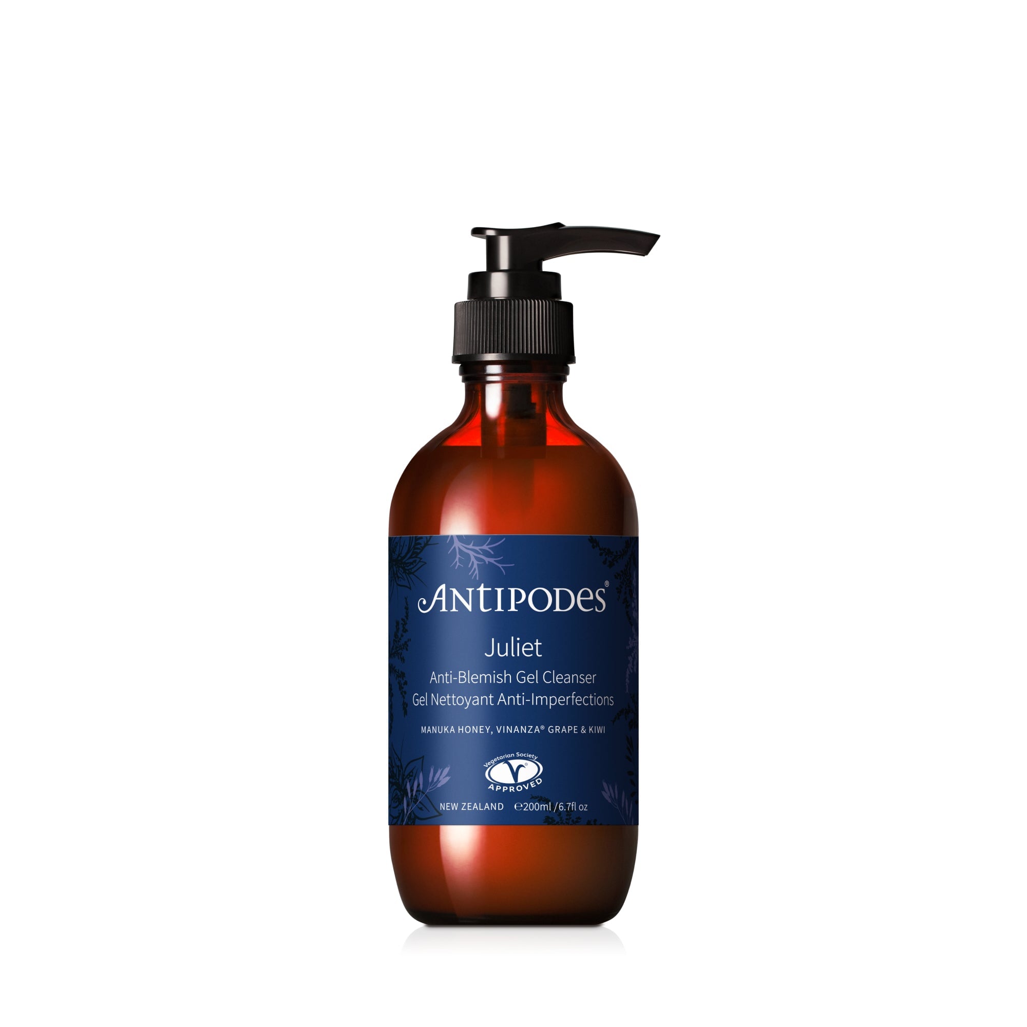 Antipodes Juliet Daily Balancing Gel Cleanser - Natural Face Wash for Oily & Combination Skin | Vegan & Cruelty-Free Skincare | Perfect for Morning & Night Routine