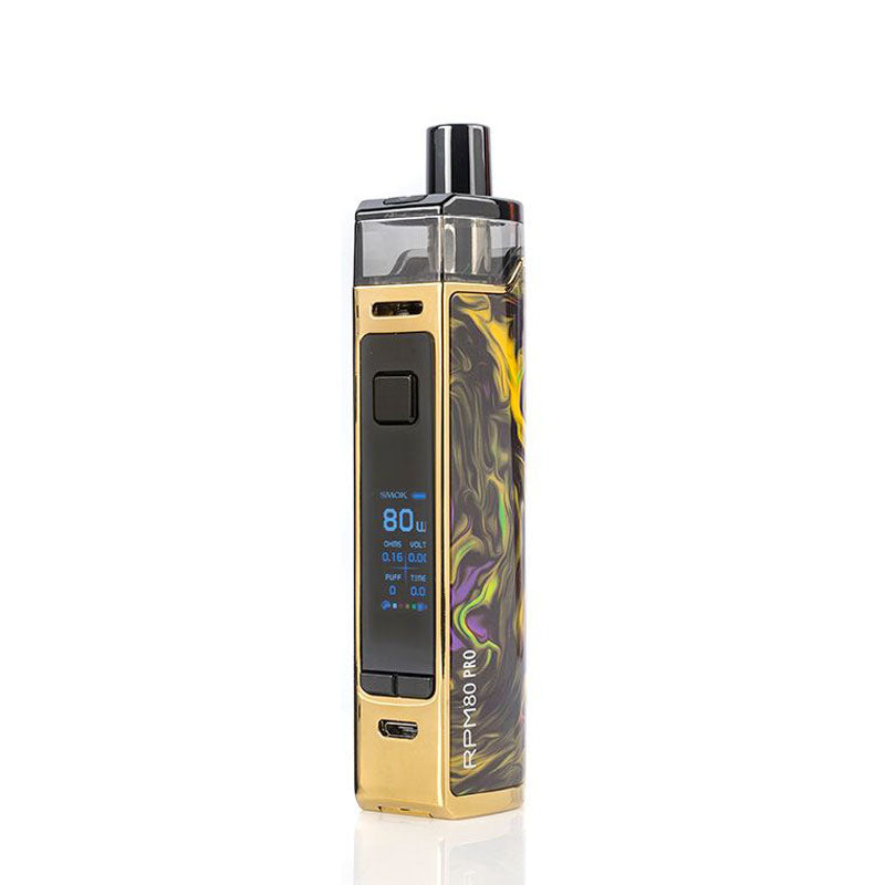 SMOK RPM80 Pro Pod Mod Kit - 60W Vape Starter Kit with 5mL Refillable Pod & 18650 Battery for Smooth Vaping - Perfect for Travel & On-the-Go Use