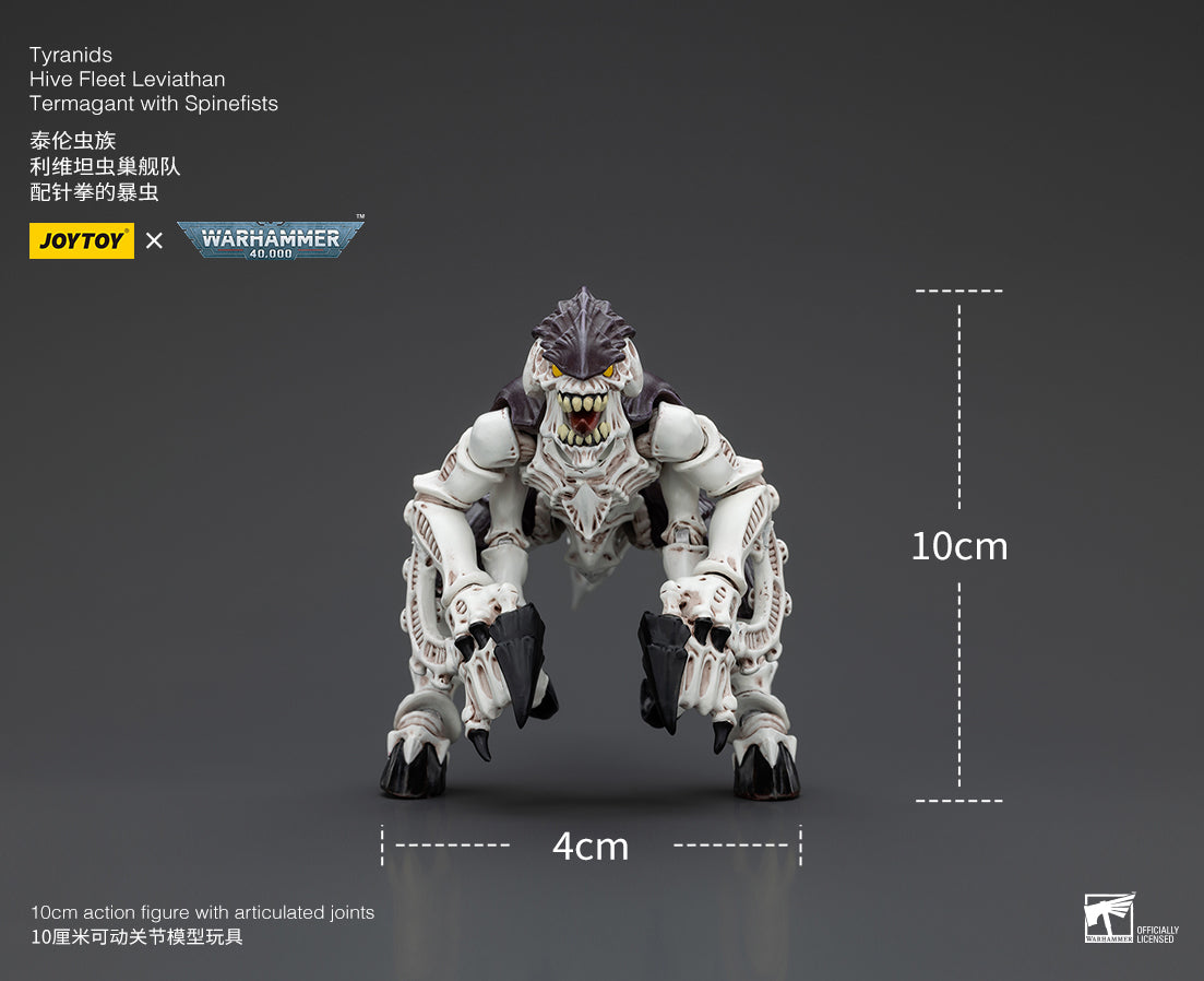 JOYTOY 1/18 Scale Warhammer 40K Tyranids Hive Fleet Leviathan Hormagaunt Termagant Ripper Action Figure - Perfect for Tabletop Gaming, Collecting & Display