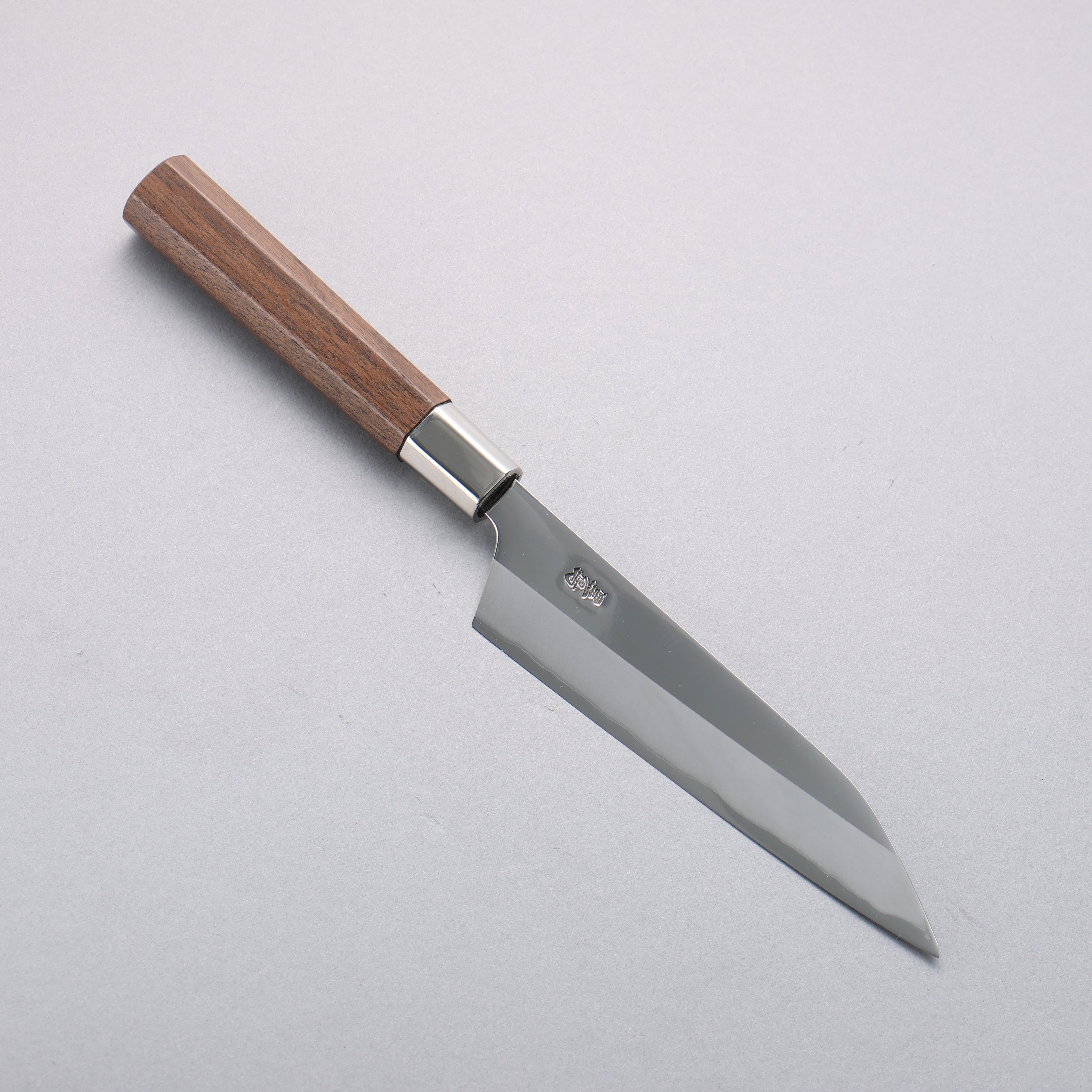 Premium Kurotori Silver Steel No.3 Migaki Finished 150mm Petty Utility Knife with Walnut Handle - Perfect for Slicing Fruits, Vegetables & Small Ingredients in Professional & Home Kitchens