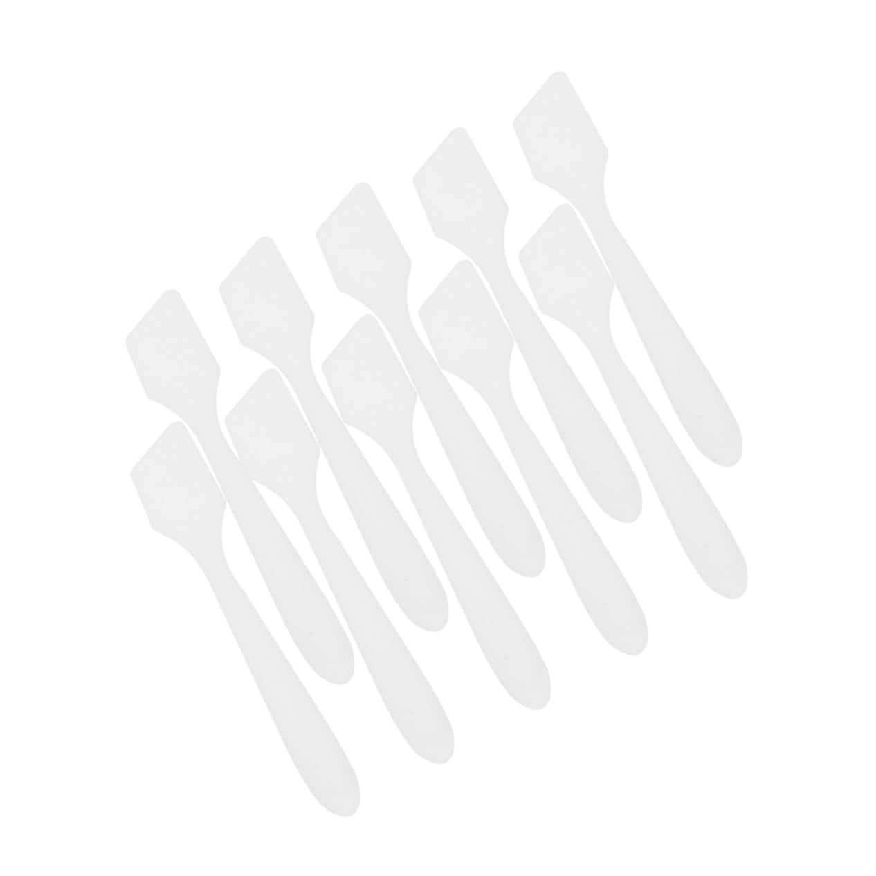 100pcs Mini Makeup Spatulas - Cosmetic Cream Scoop & Face Mask Scraper Set - Reusable Beauty Tools for Women - Perfect for Skincare, Makeup Application & Travel Kit Essentials