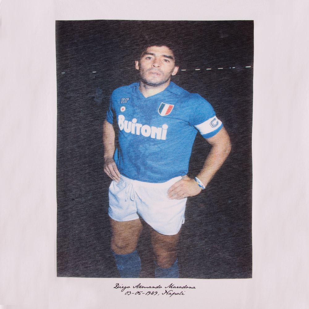 COPA Football Maradona X COPA Napoli Home Jersey T-Shirt - Official Soccer Jersey for Fans, Streetwear & Game Day Outfits