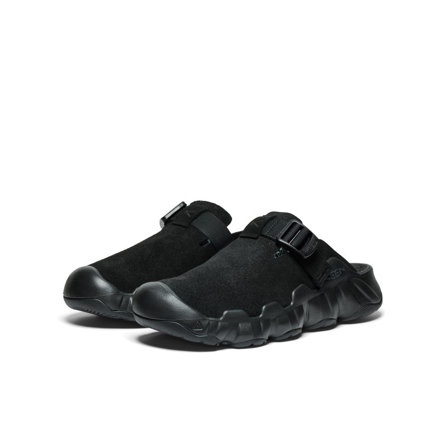Men's Hyperport Leather Clog - Comfortable & Slip-Resistant Black Clogs for Indoor/Outdoor Wear - Perfect for Nurses, Chefs & Healthcare Workers
