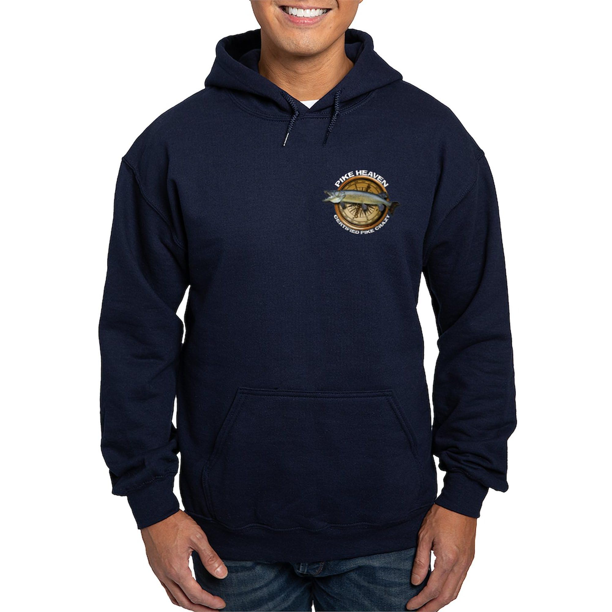 Pike Hoodie for Men - Dark Regular Fit Pullover Hooded Sweatshirt | Casual Wear, Outdoor Activities & Street Fashion