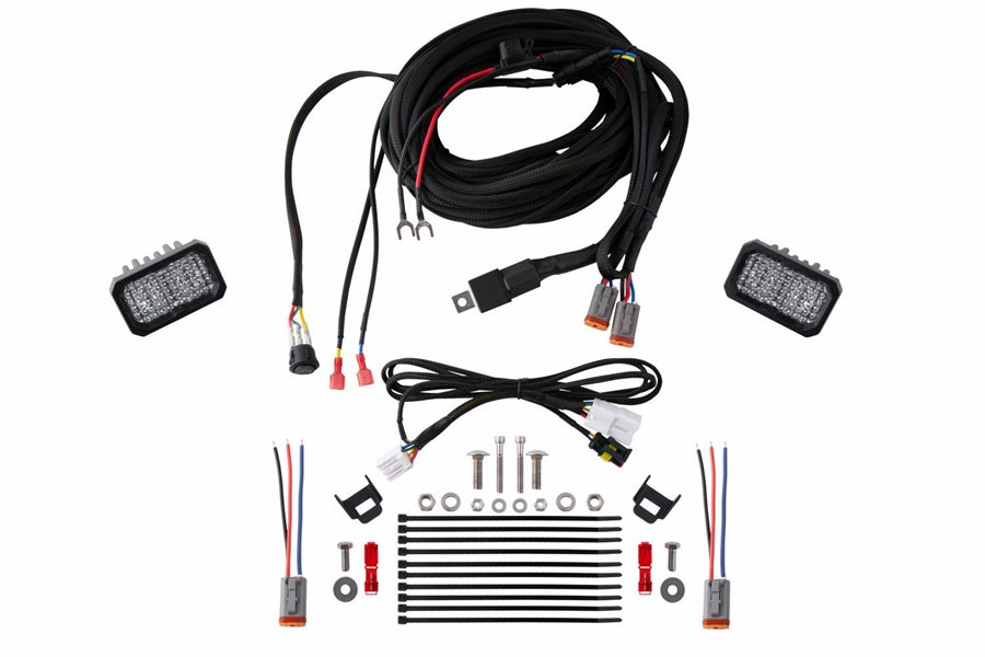 Ford Bronco Diode Dynamics Stage Series Reverse Light Kit - C1 Sport LED Backup Lights for Off-Roading & Night Driving - Compatible with 4Runner & SUV Trucks - Perfect for Camping, Trail Adventures & Emergency Situations