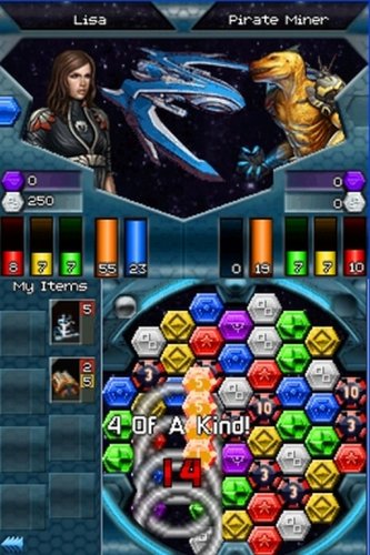 Puzzle Quest Galactrix - Nintendo DS Game | Space-Themed Puzzle RPG Adventure | Perfect for Travel & Family Game Nights