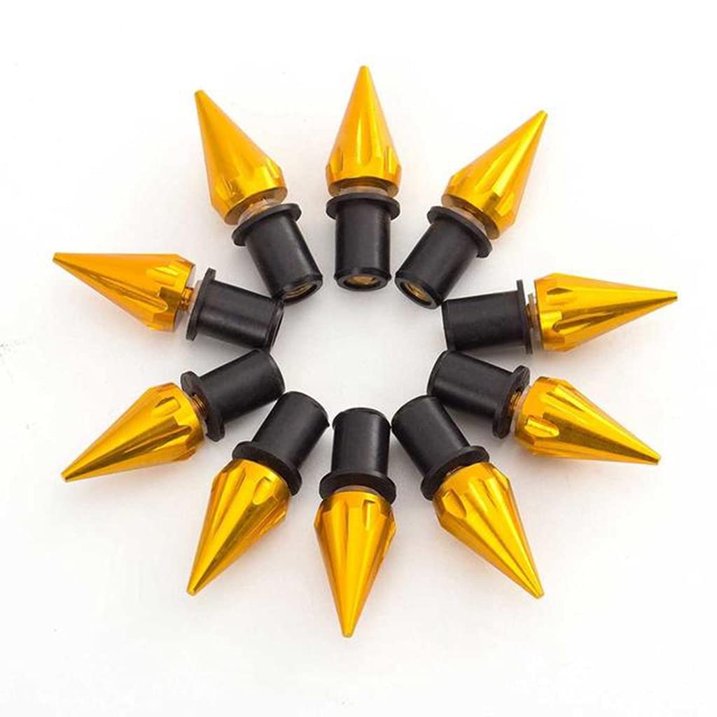 Honda CBR650R Windscreen Bolt Kit - Gold for 2019-2021 | Motorcycle Windshield Mounting