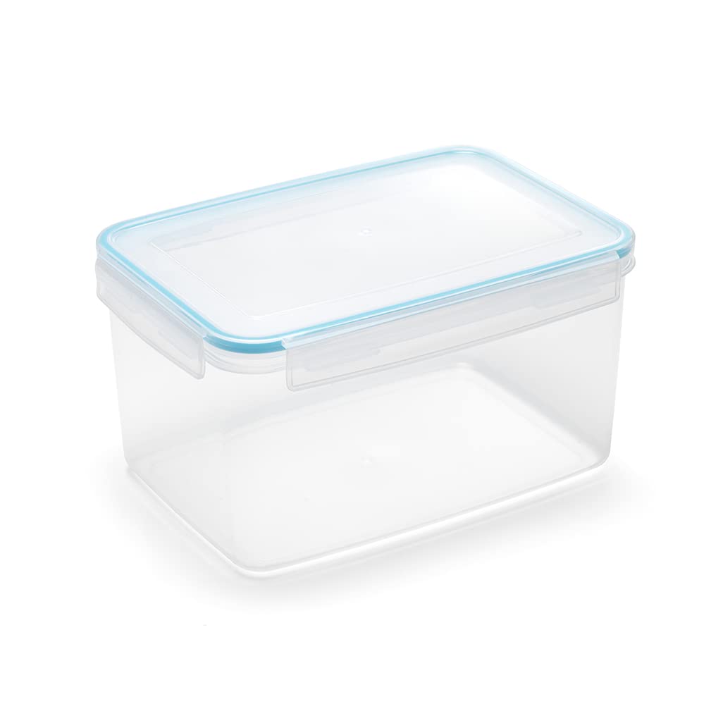 Addis Clip & Close 4.6L Rectangle Food Storage Container with Airtight Lid - Perfect for Meal Prep, Leftovers & Pantry Organization (BPA-Free Plastic)