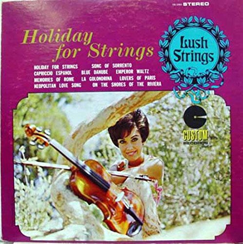 Lush Strings Holiday For Strings Vinyl Record - Perfect for Christmas Music Lovers & Holiday Gatherings
