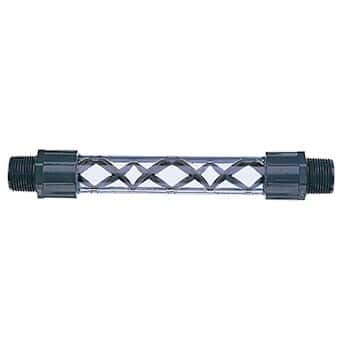 1/2-40C-4-6-2 Clear PVC Schedule 40 Pipe Mixer with 1/2