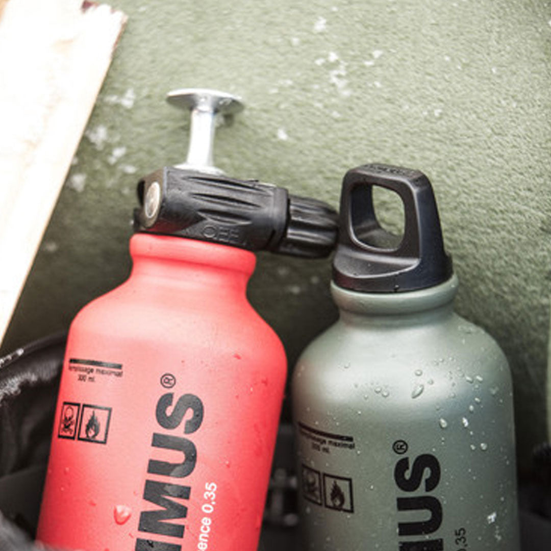 Primus Fuel Bottle 350ml - Lightweight & Leak-Proof Camping Fuel Container for Backpacking, Hiking & Outdoor Cooking | Portable Gasoline Storage Solution