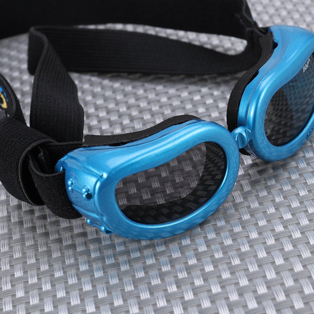 Small Dog Goggles & Sunglasses - UV Protection Pet Glasses for Eye Safety, Dog Visor & Costume Accessories - Perfect for Outdoor Adventures, Hiking, and Sunny Day Walks
