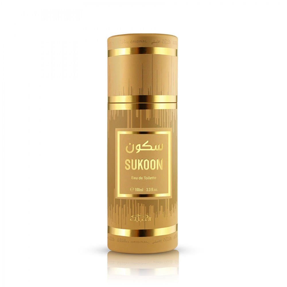 Sukoon Eau de Toilette Perfume for Men & Women - 100ml Long-Lasting Fragrance for Daily Wear, Office, Date Night & Special Occasions