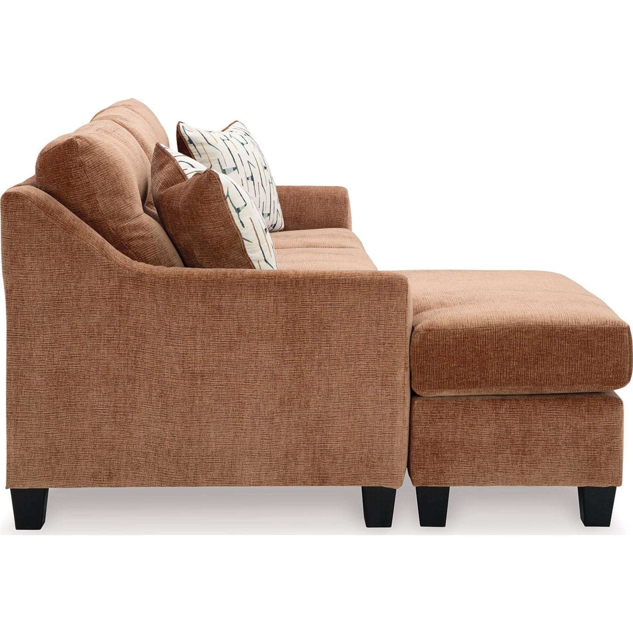 Amity Bay Sofa Chaise - Modern Sectional Couch with Chaise Lounge for Living Room, Reversible L-Shaped Sleeper Sofa Bed - Perfect for Small Spaces, Apartments & Home Theater Seating