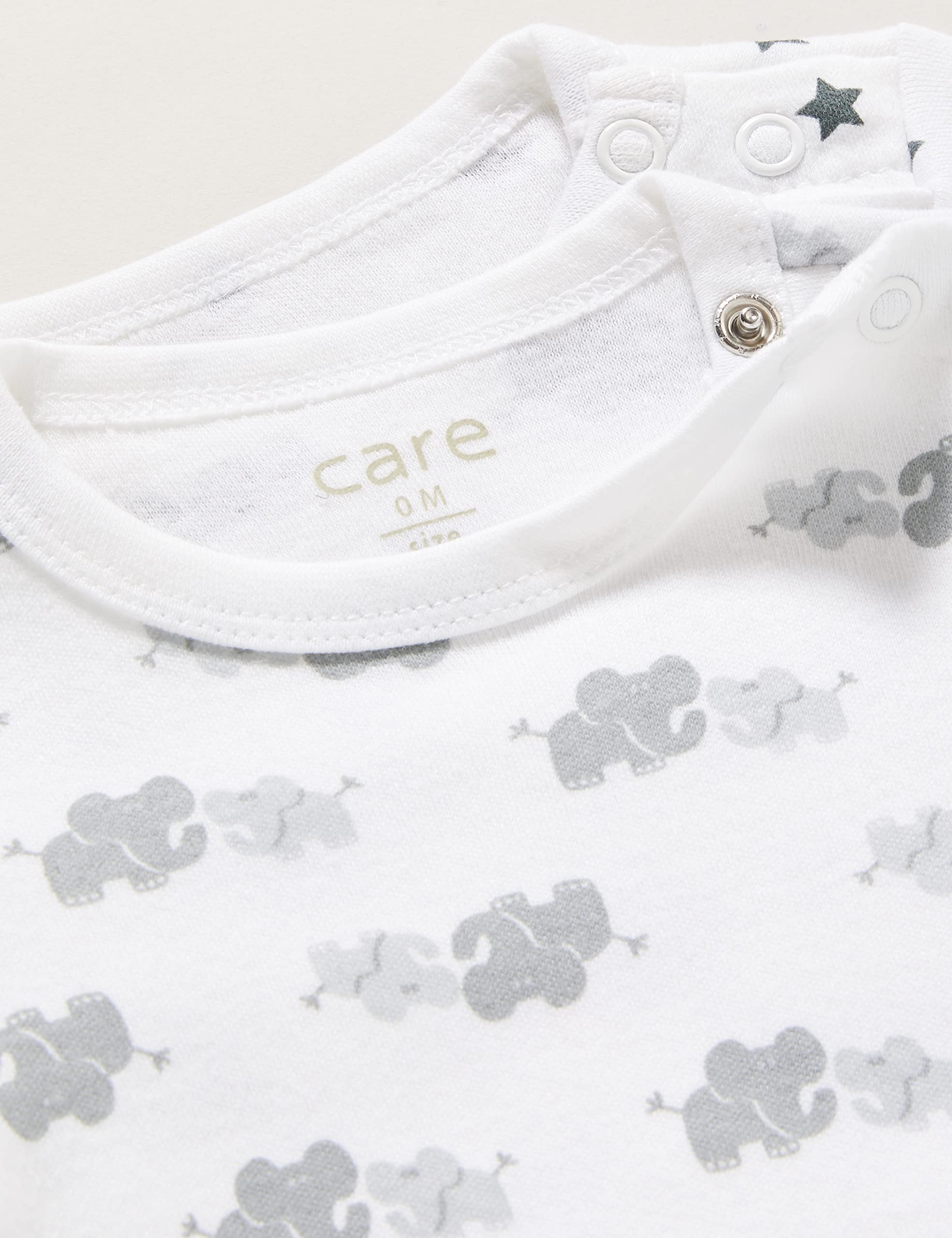 Care Body LS - AOP (3-Pack) | Long Sleeve Unisex Baby Bodysuit 0-24 Months | Perfect for Everyday Wear, Playtime & Photo Shoots